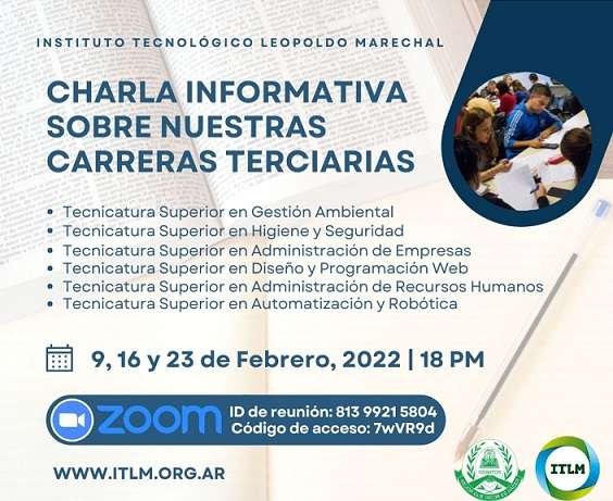 Charlas Informativas Virtuales – Febrero 2022